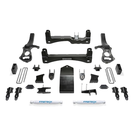 Fabtech 6IN BASIC SYS W/ PERF SHKS 19-20 GM K1500 P/U K1132